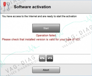 Delphi 2016 Operation failed VCI