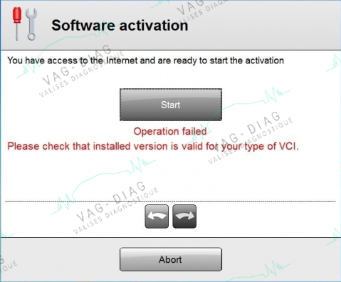 Delphi 2016 Operation failed VCI