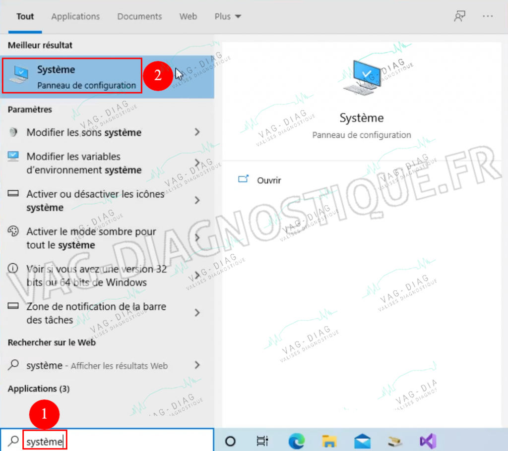 Windows 10 système